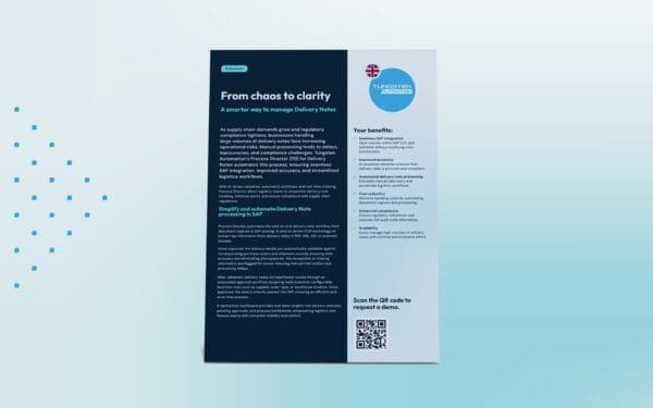 Control Your Delivery Note Process